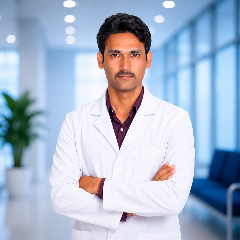 Portrait of Dr Vennamaneni Prashanth Rao, Radiologist specialist at Wellness Hospitals